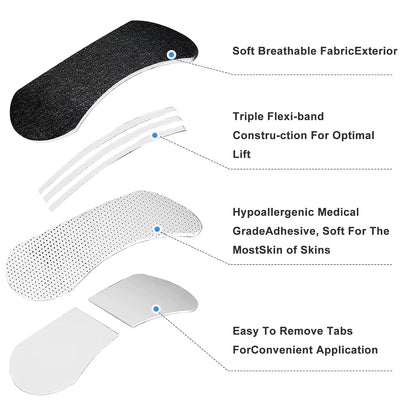 Anti Snoring Nose Strips for Breathing Correction Physical Expansion Breathable Nasal Patch Better Sleep Anti-Snoring Nasal Stri