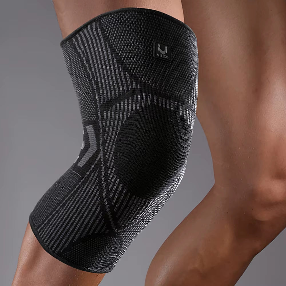 Vilico 1PCS Knee Support Nylon Sports Fitness Compression Sleeves Kneepads for Arthritis Joint Cycling Running