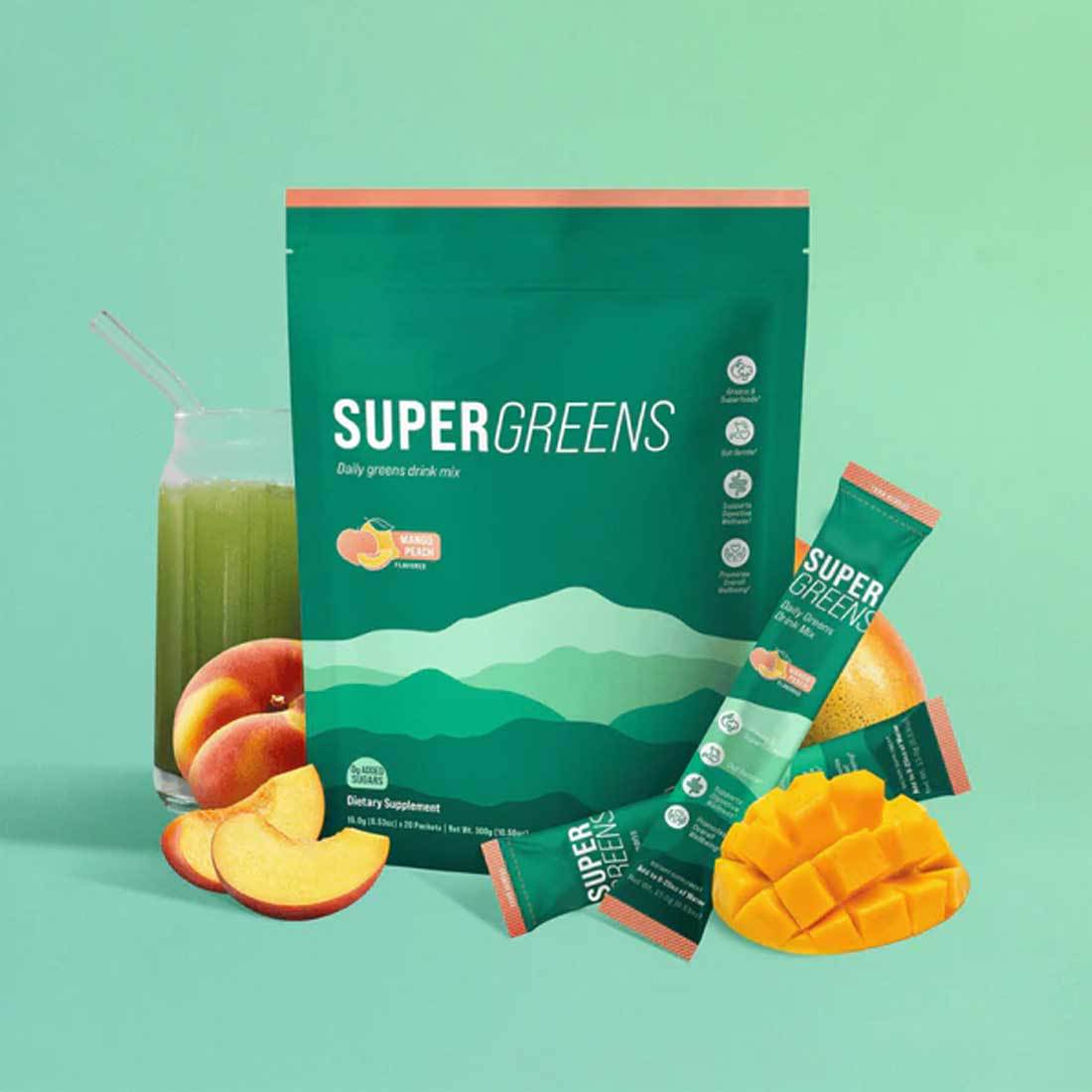 Super Greens Electrolyte Powder Supplement(20 sachets)
