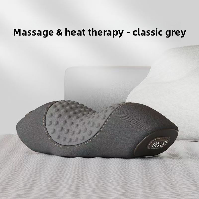 Electric Neck Massager with Heat Therapy and Cervical Traction