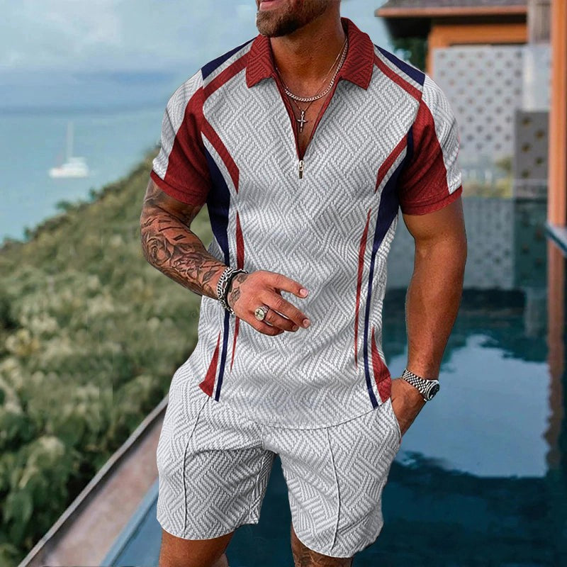 Summer new men's suit(set)