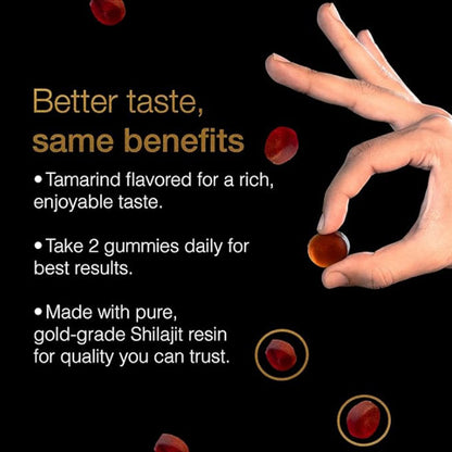 Shilijat Gummies — Natural Energy, Focus & Recovery Support
