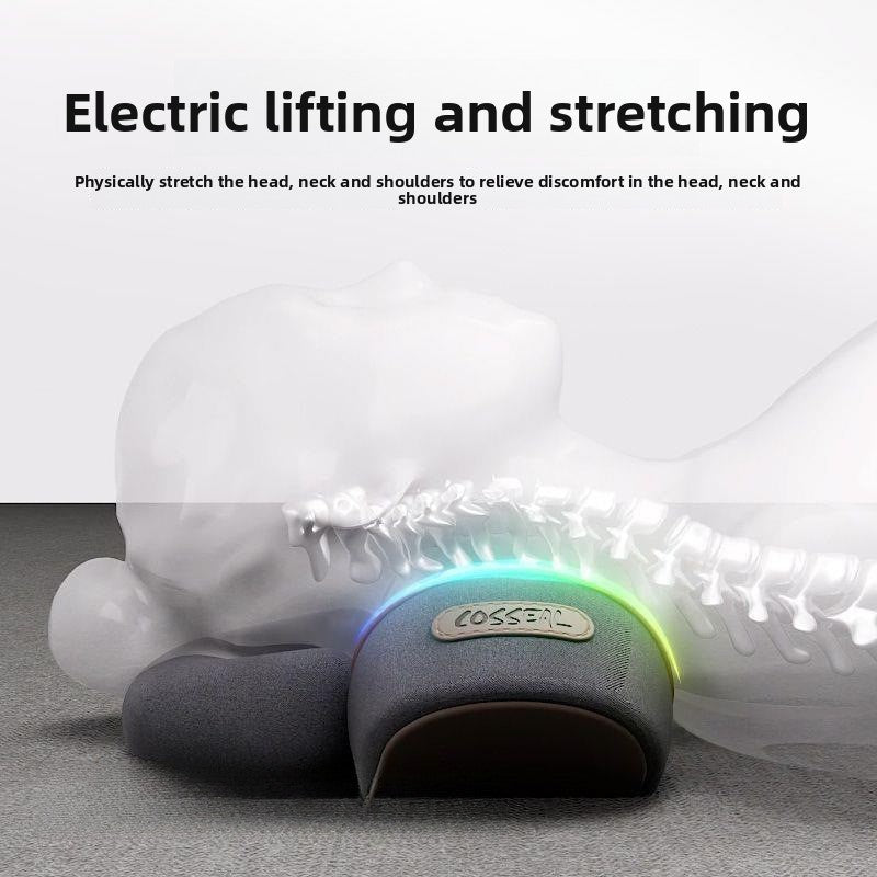 Electric Neck Massager with Heat Therapy and Cervical Traction