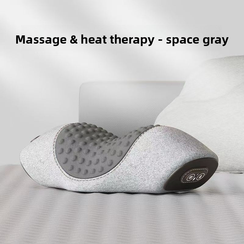 Electric Neck Massager with Heat Therapy and Cervical Traction