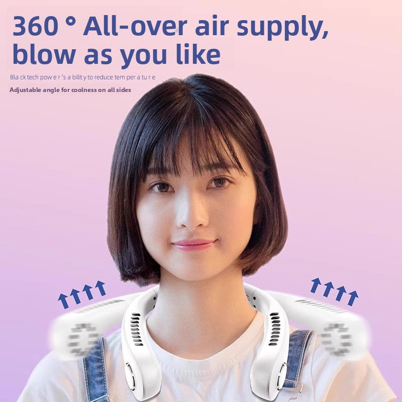 360 USB Neck Fan